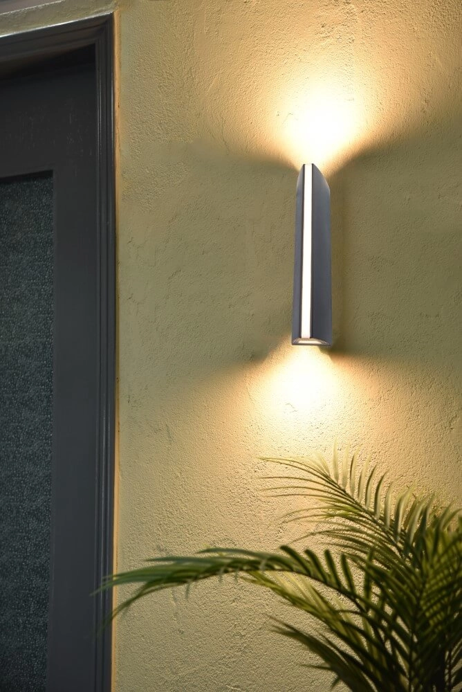 Unieke moderne wandlamp Leo antraciet Lutec 6939412047218