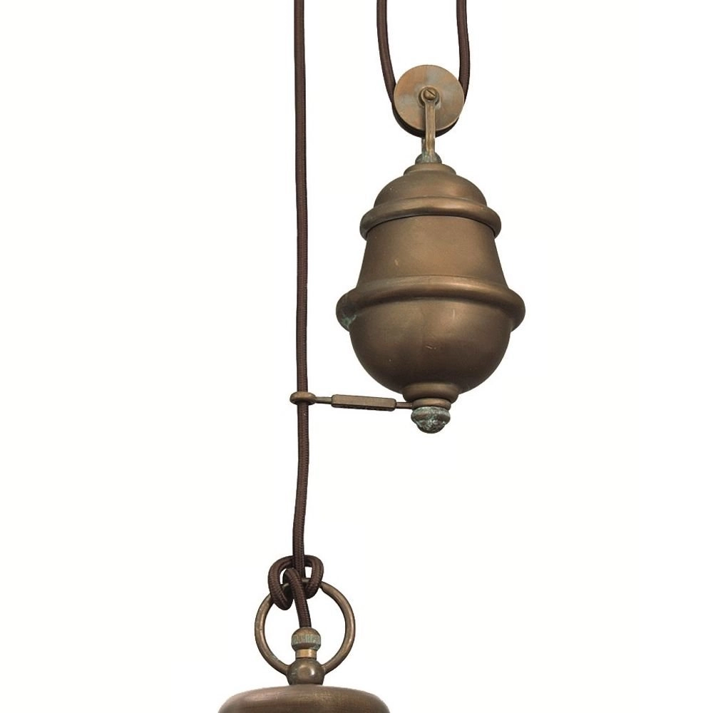 Stal lamp Landelijk Veranda 3 32cm koperbruin Franssen 8021035005732