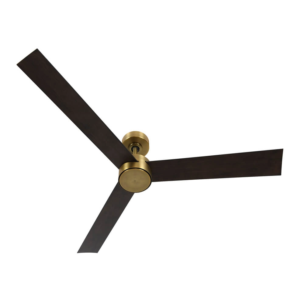 Plafondventilator Climate IV messing met hout Ø132cm Beacon 9333509192787