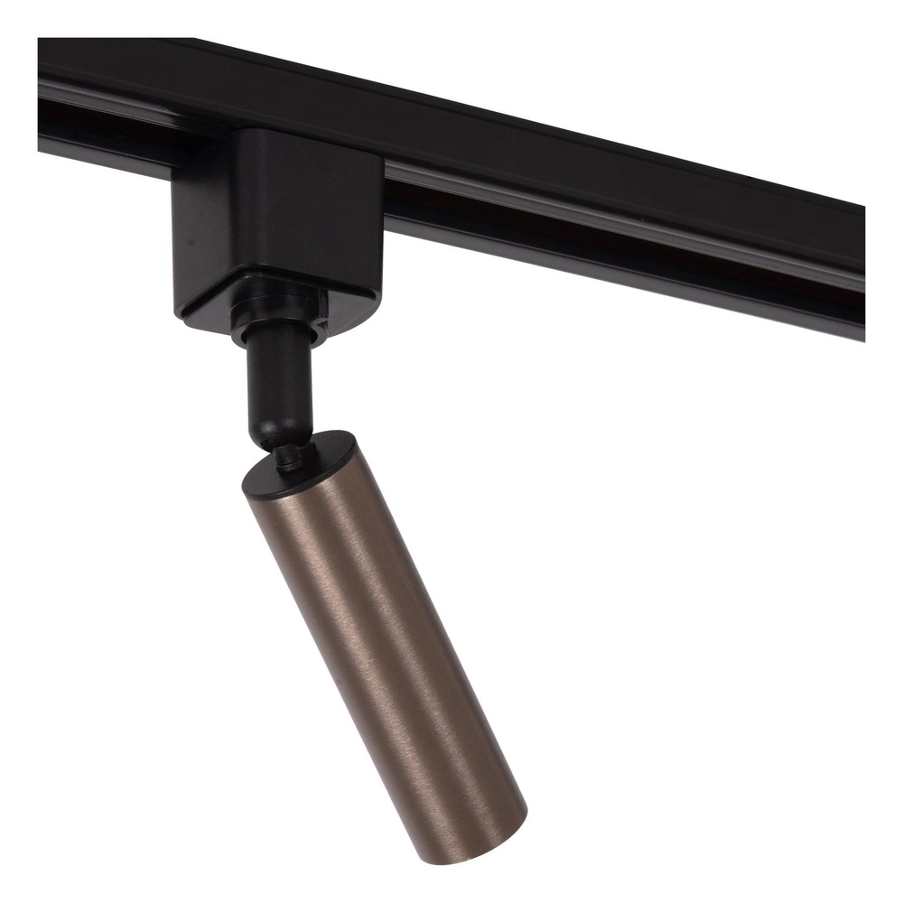 Railspot Track Keoni 1-fase koffie bruin Lucide 5411212094155