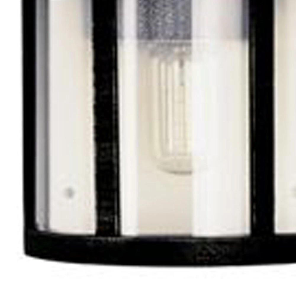 Platte wandlamp buiten Holli zwart - zilver Albert 4007235032253