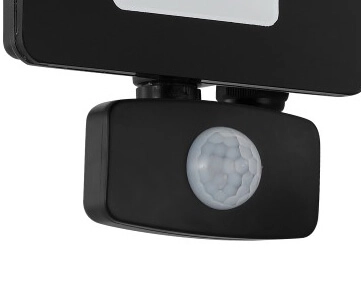 Ledspot Faedo 3 - 10w met bewegingssensor zwart Eglo 9002759974596
