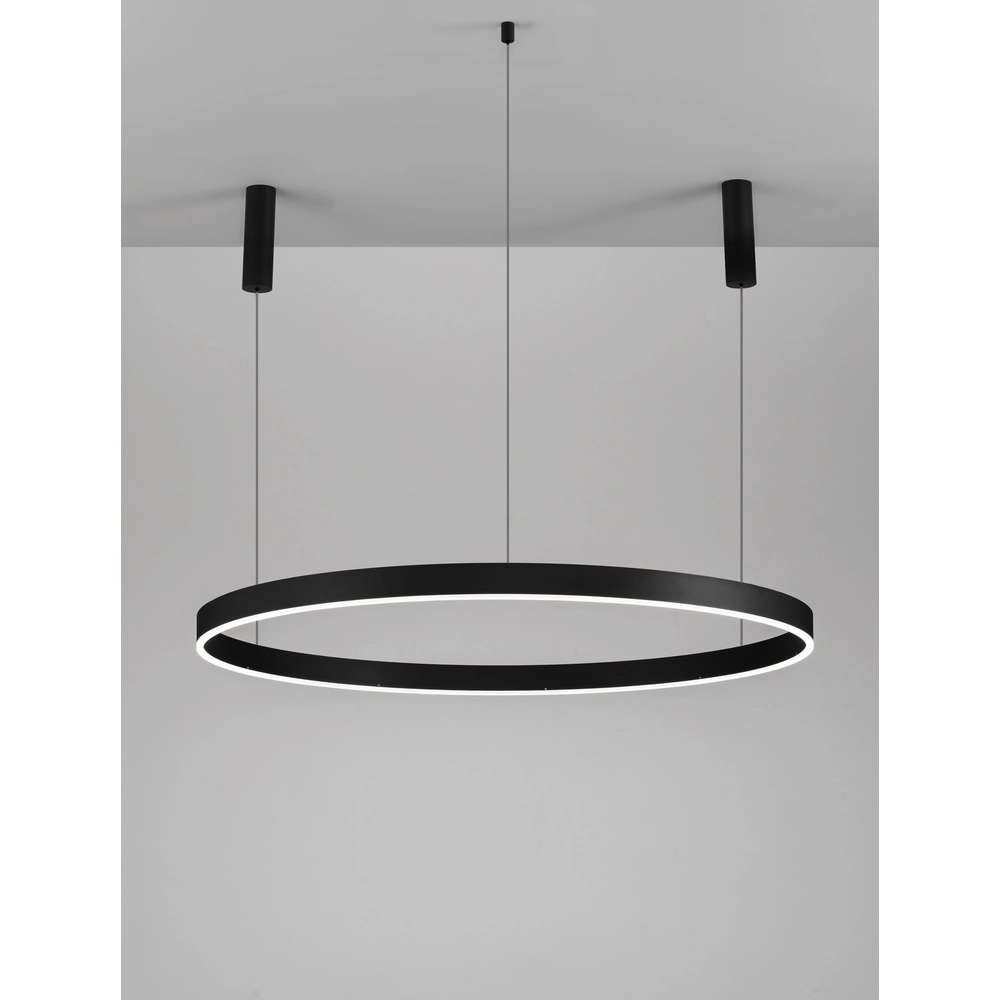 Hanglamp Motif zwart Ø 120cm 3000K