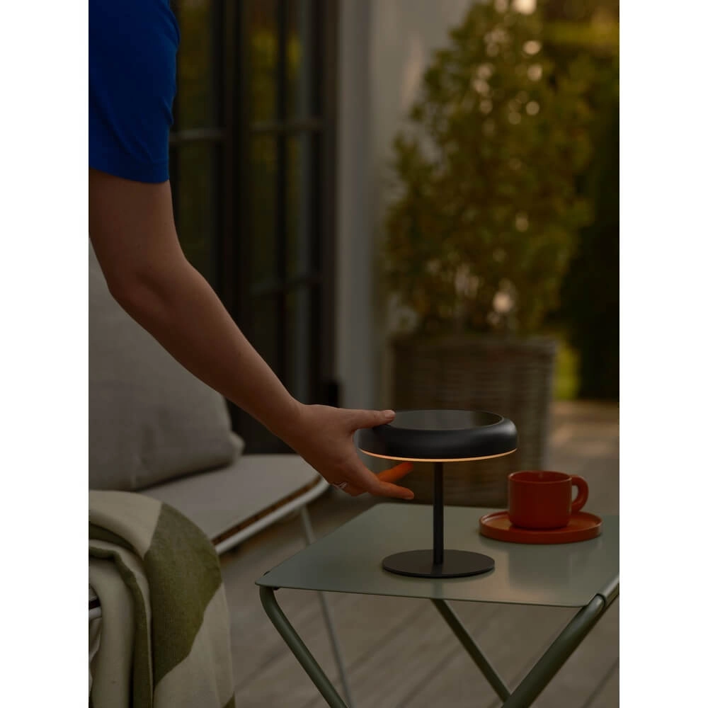 Solar tafellamp Elmer zwart oplaadbaar Nordlux 5704924023507