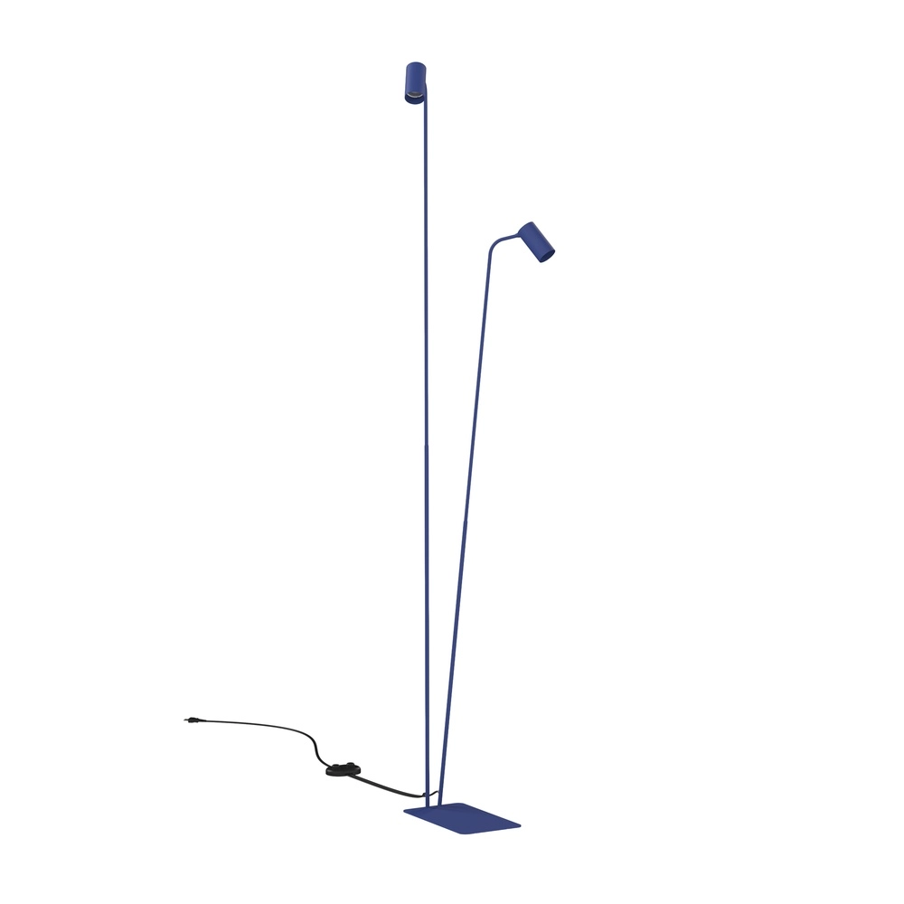 Vloerlamp Mono marine blauw