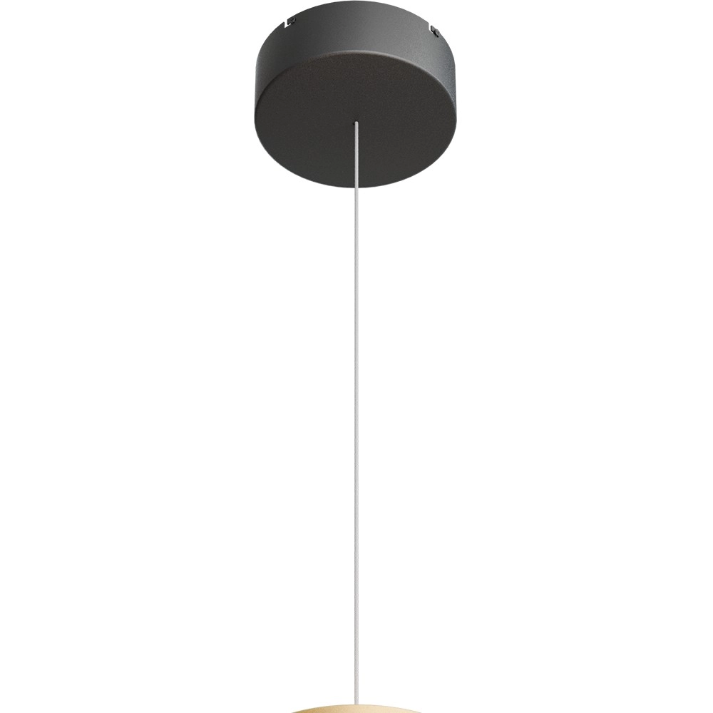 Hanglamp Ceppo zwart met goud Ø 45cm met uplight Masterlight 8718121389639