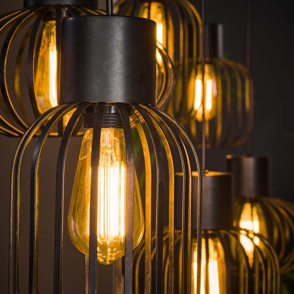 5L draad hanglamp Mix E27 - zwart Lyora 8716803512146