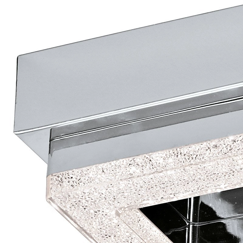 Led plafondlamp Fradelo 9x4w - 3000K - 44cm chroom met kristal Eglo 9002759956585