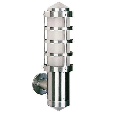 Moderne RVS buitenlamp Rod 39cm Moderne RVS buitenlamp Rod 39cm