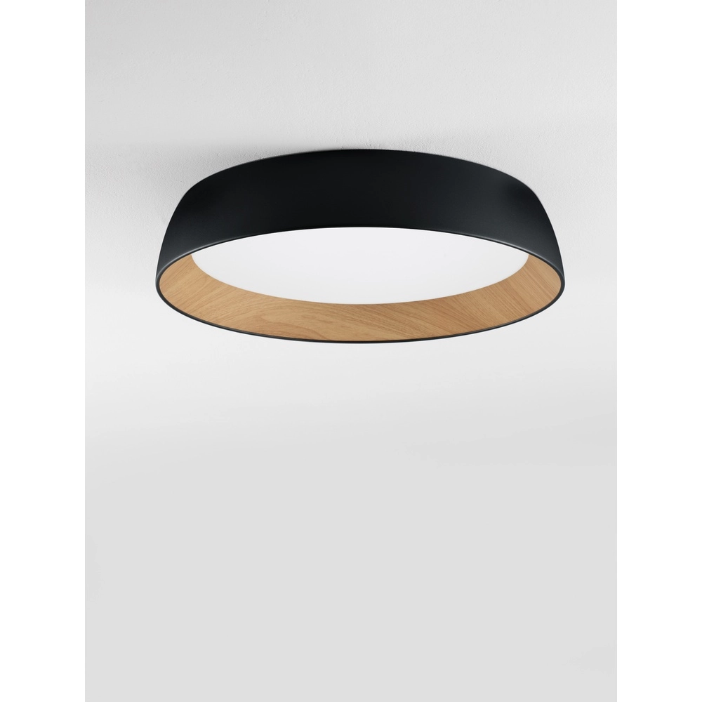 Plafondlamp Sigi  Ø 60cm zwart Lyora 5212017448668
