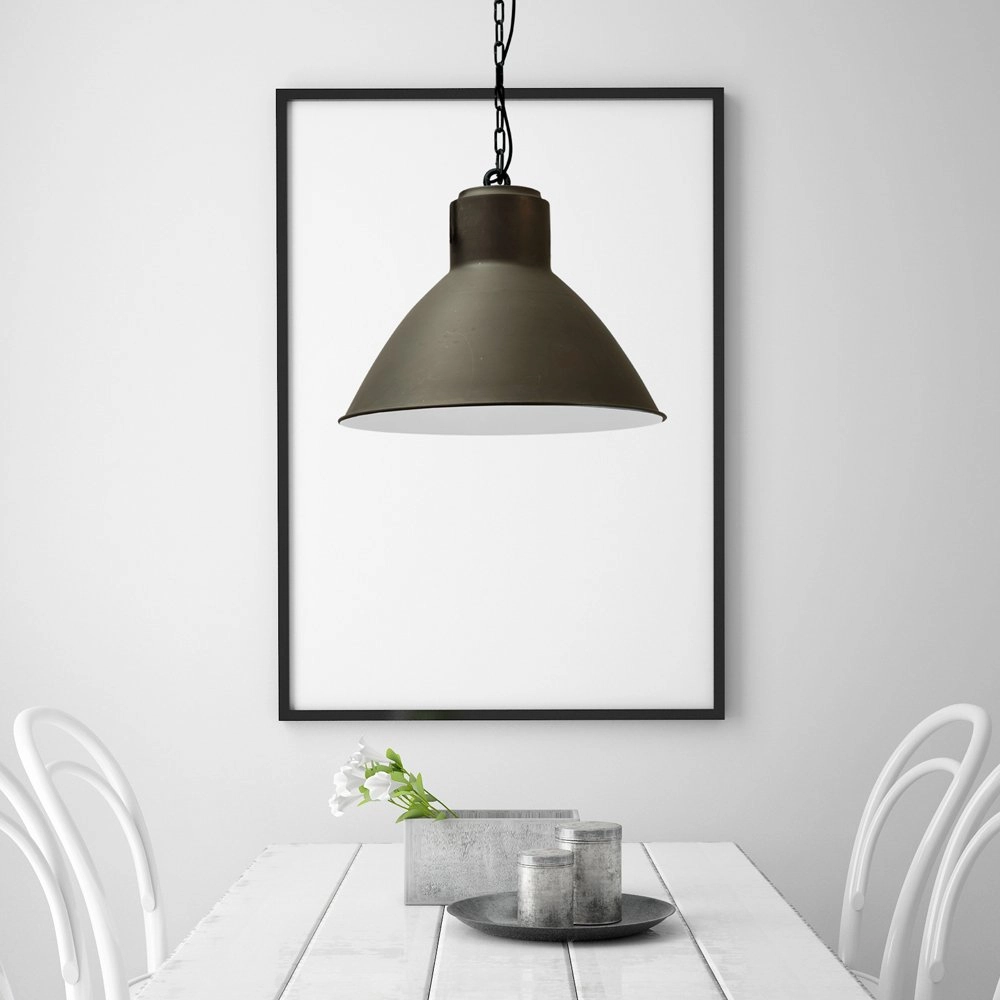Stoere industrie hanglamp Industria 44 Bow antraciet Masterlight 8718121237411
