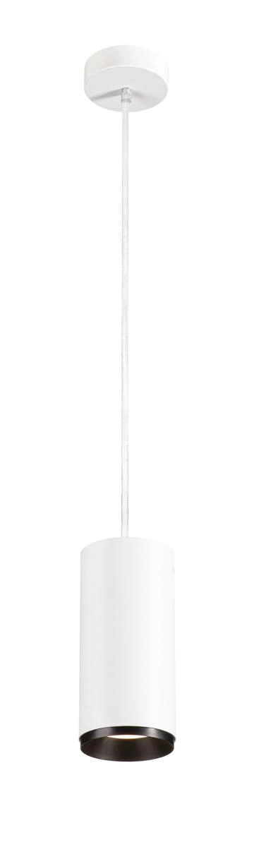 Hanglamp Numinos L wit/zwart 4000K - 24gr