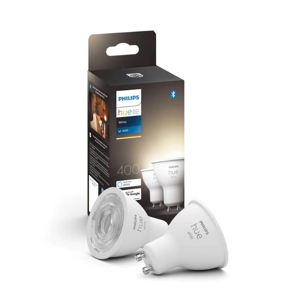Hue - GU10 - 5W - White set van 2 Philips 8720169230231