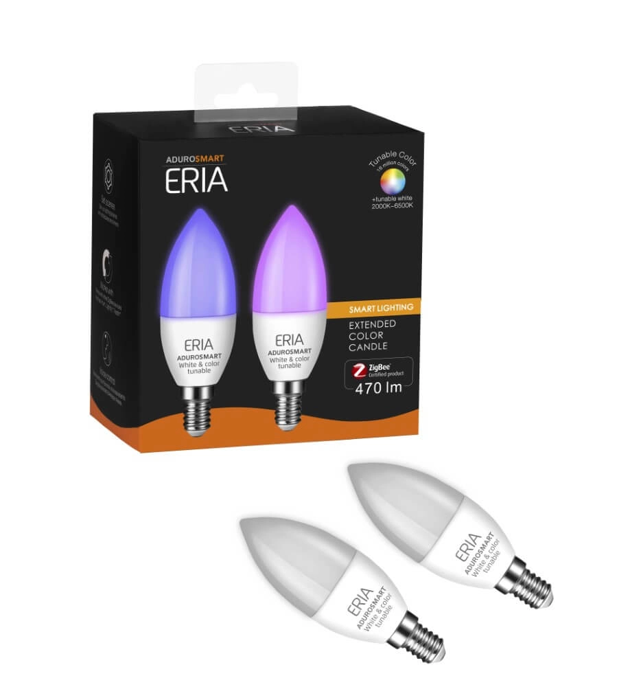 2-pack E14 - 470 lumen - RGB