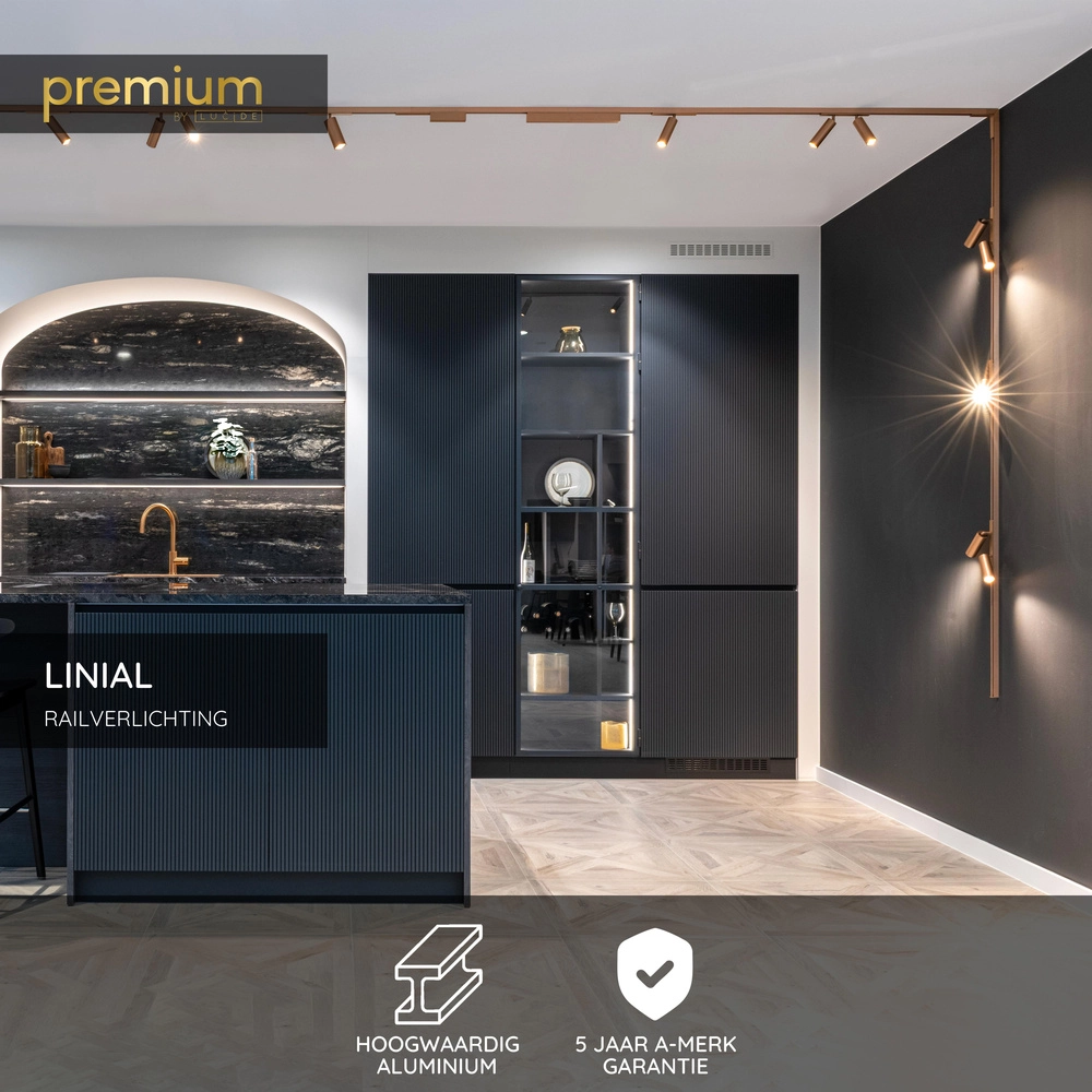 Aansluitdoos 1-fase Linial champagne Premium by Lucide 5411212552457