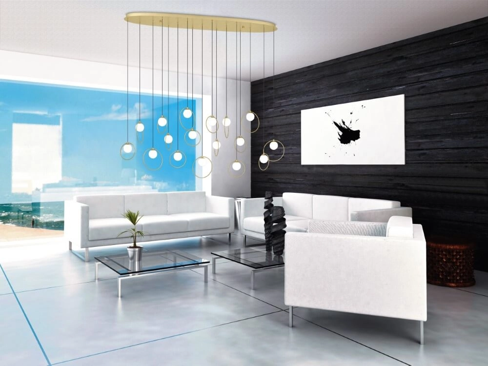 Ovale hanglamp Portocolom 148cm Stars of Light 9008606270613