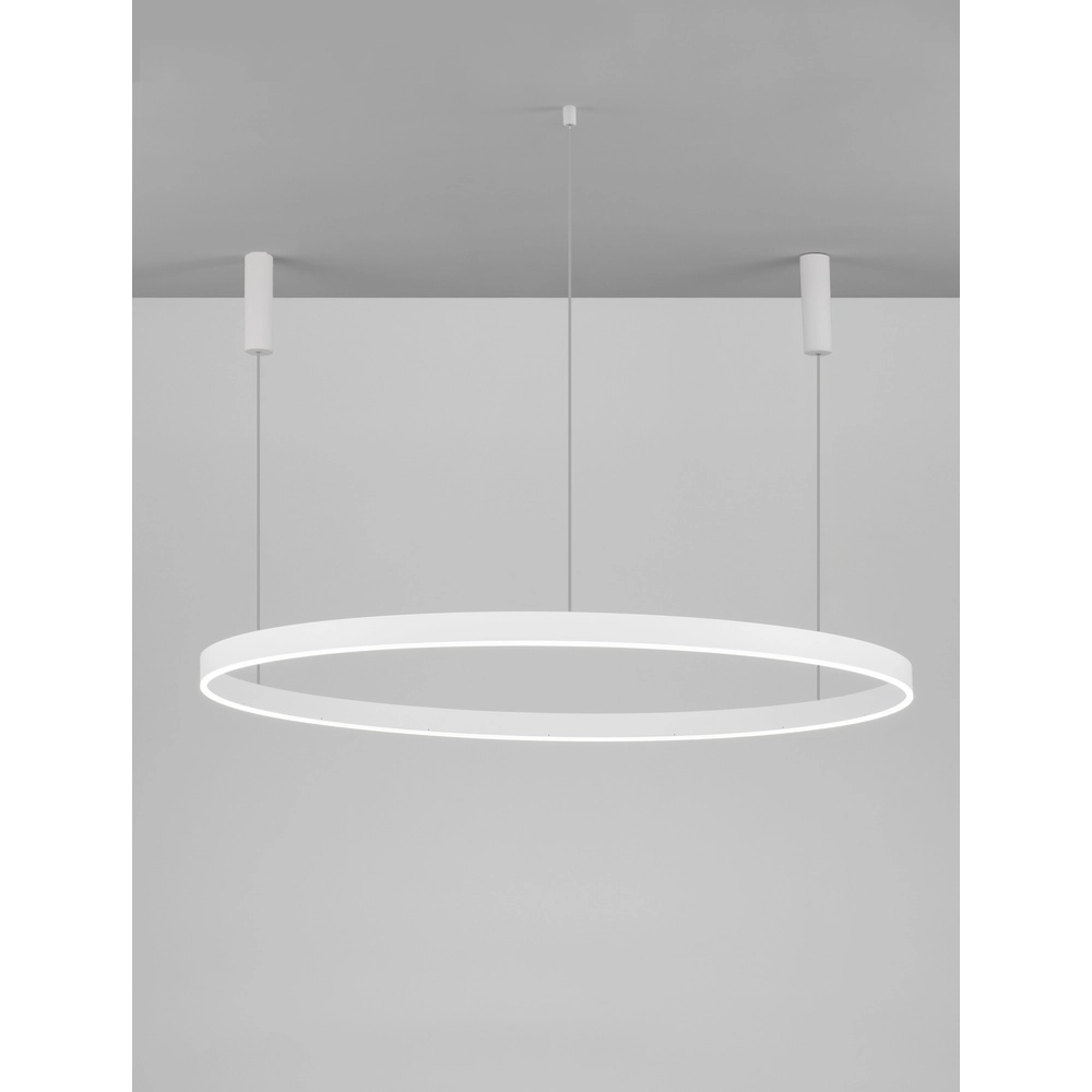 Hanglamp Motif wit Ø 150cm 3000K Lyora 5212017439284