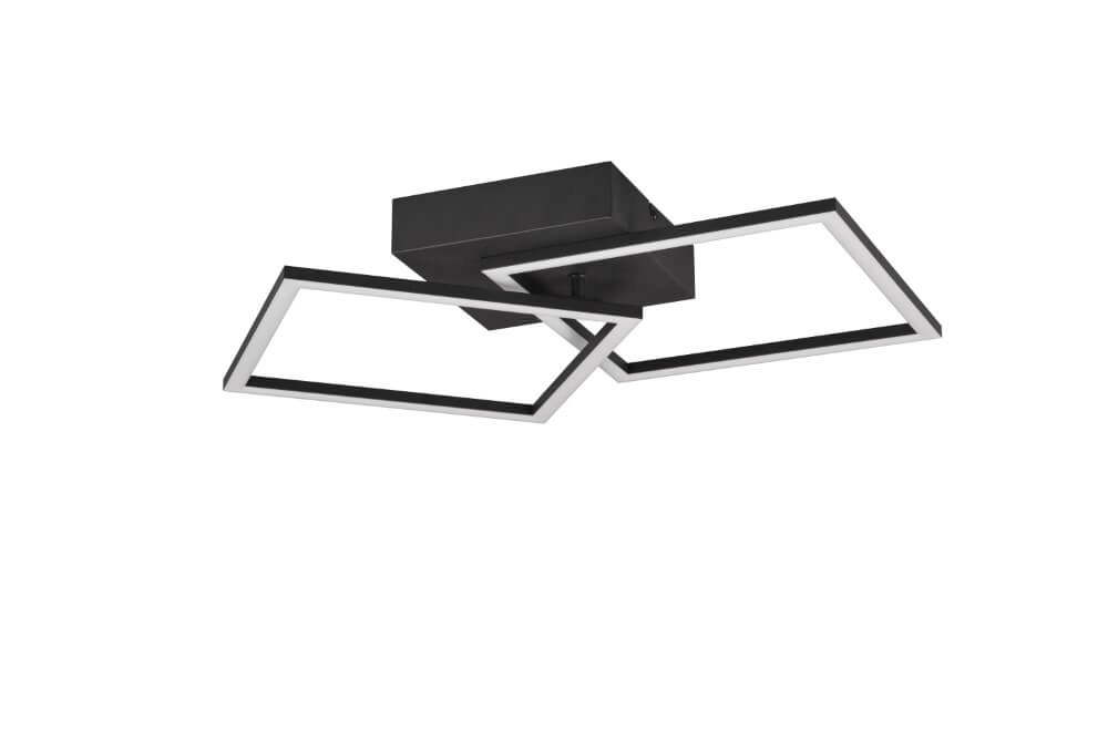 Design plafondlamp Trail zwart Trio 4017807577112