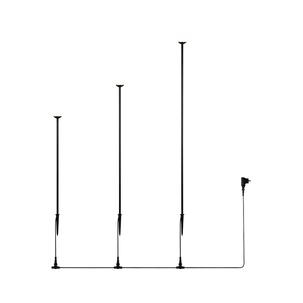 Tuinlamp Scoop zwart Trio 4017807697599