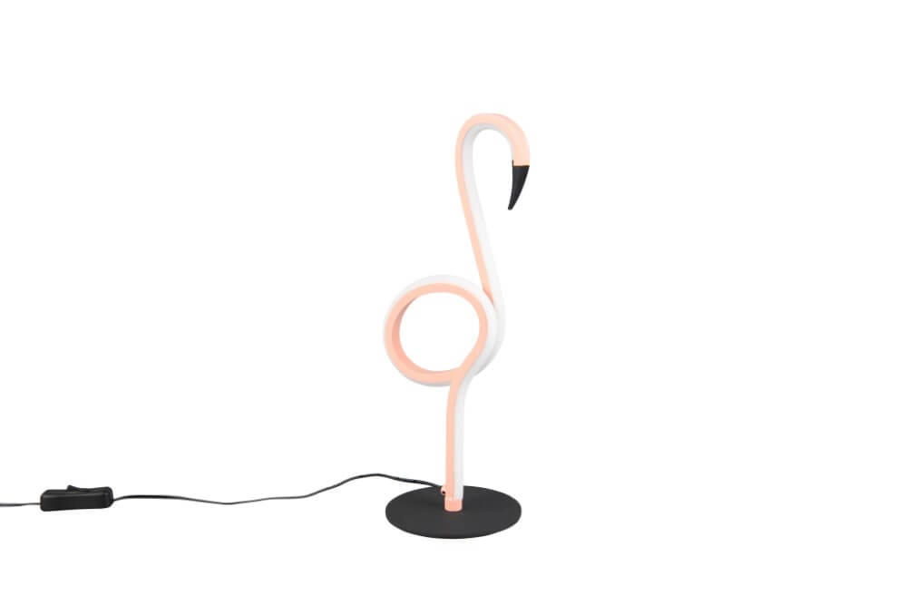 Roze flamingo led tafellamp Ingo Trio 4017807613704