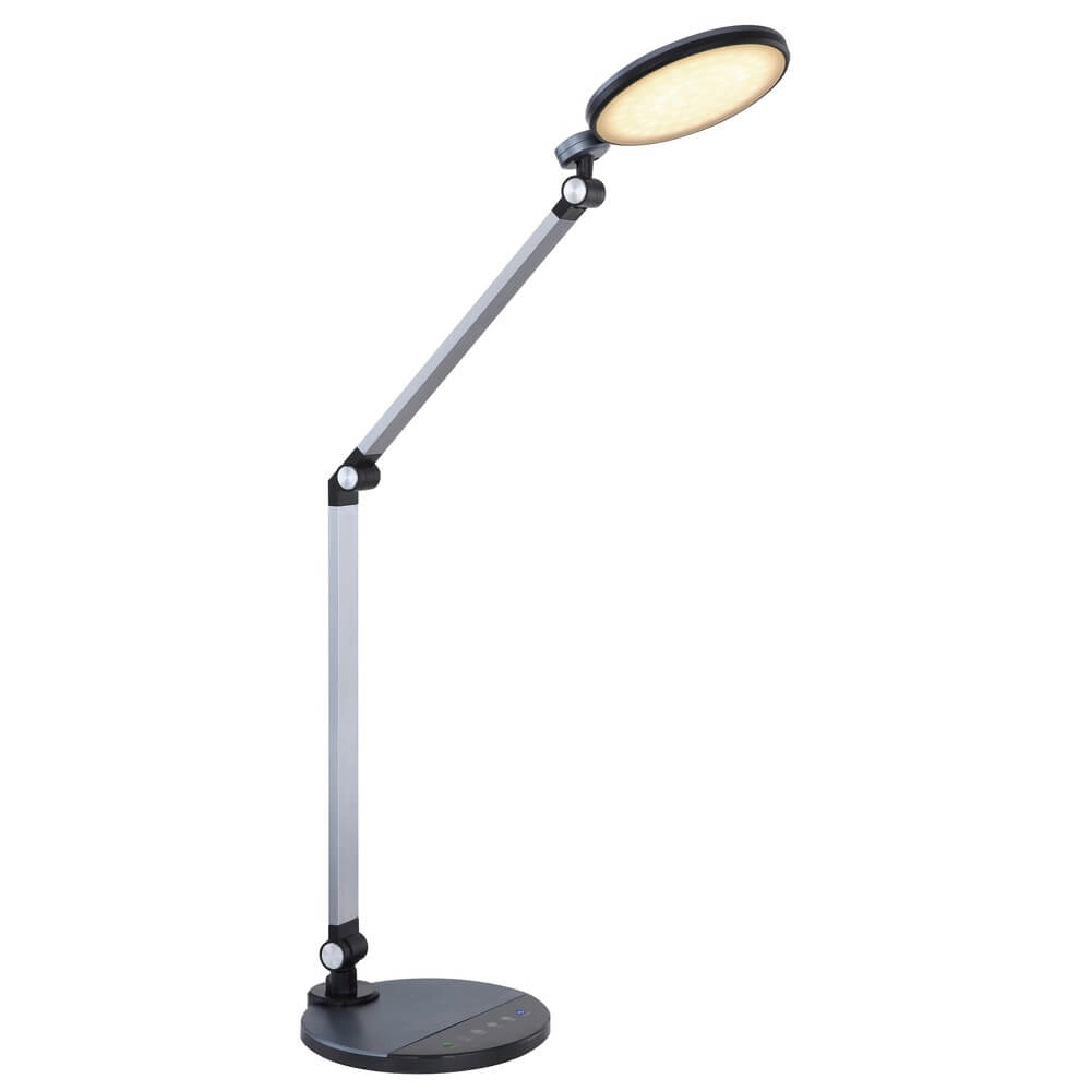 Bureaulamp Konsti zilver Globo 9007371425136