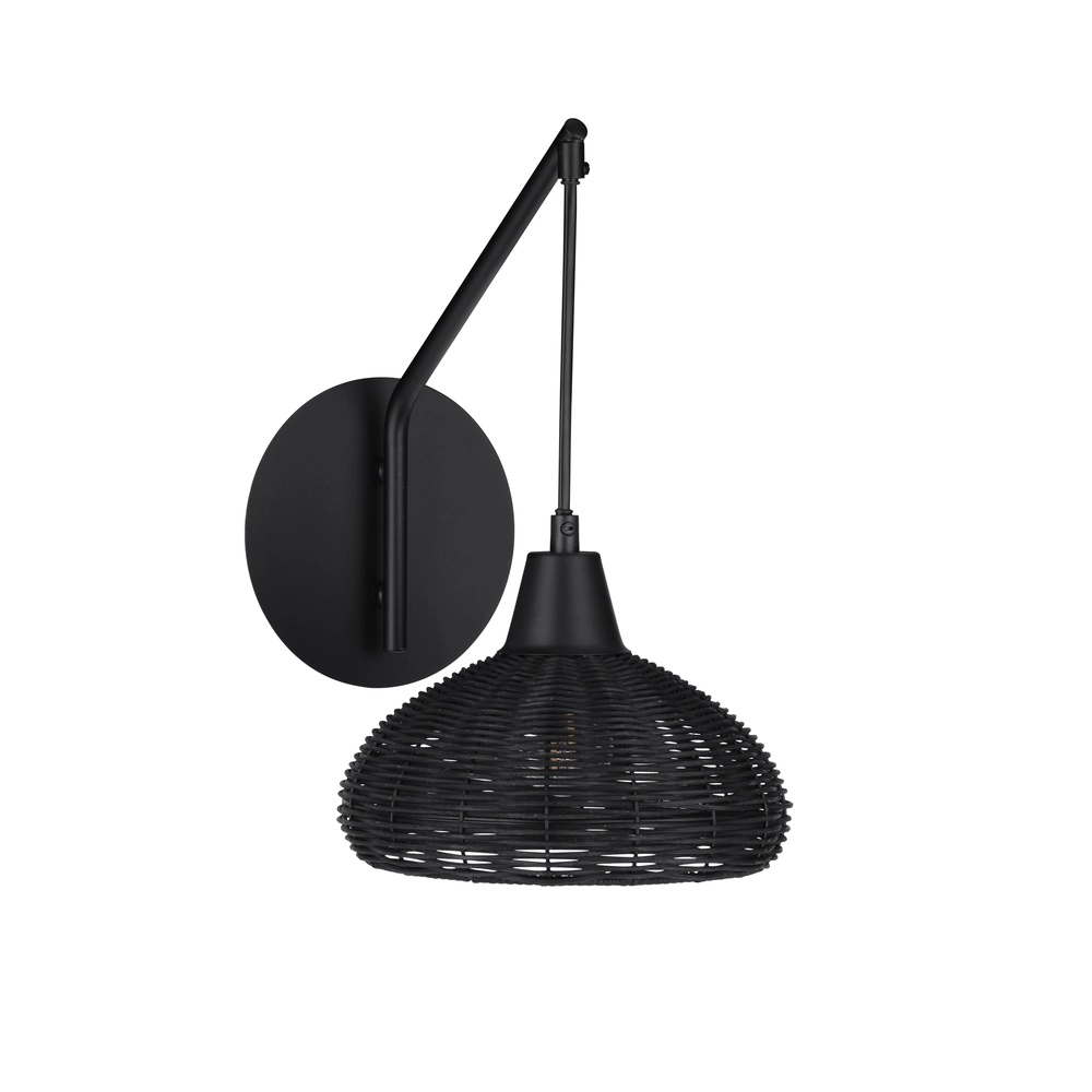 Wandlamp Fado zwart Lyora 5212017453020