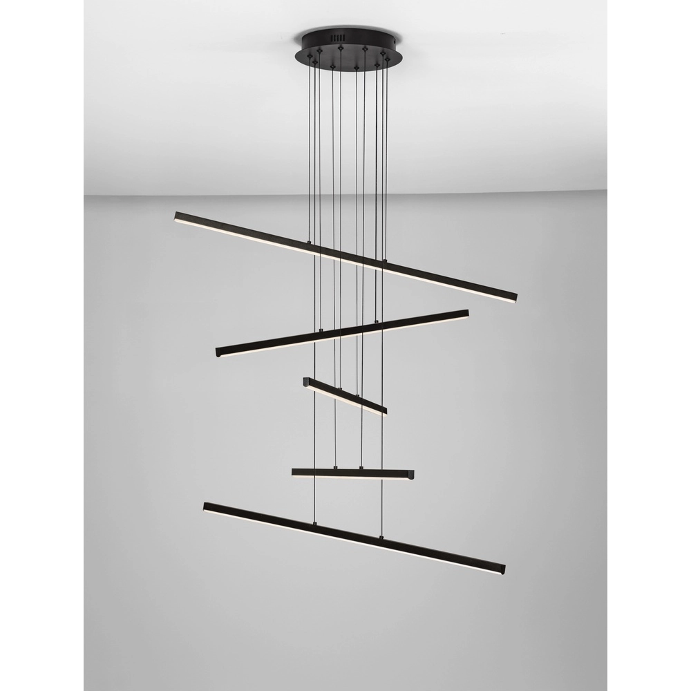 Design hanglamp Gratta zwart Design hanglamp Gratta zwart