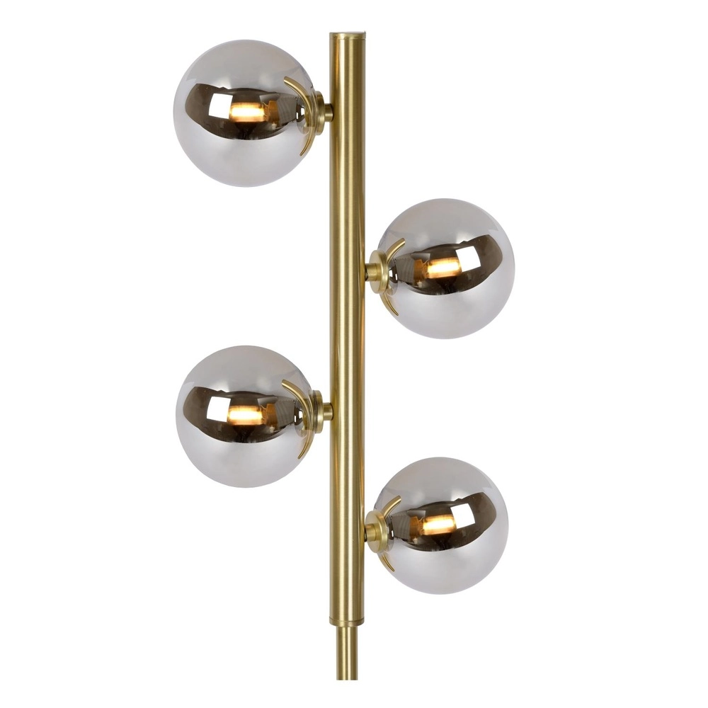 Vloerlamp Tycho goud Lucide 5411212450982