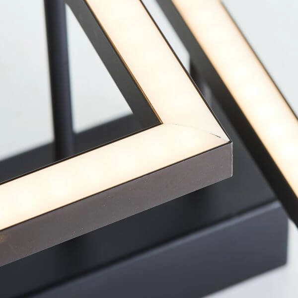 Plafondlamp Ranut 32cm zwart Brilliant 4004353394881