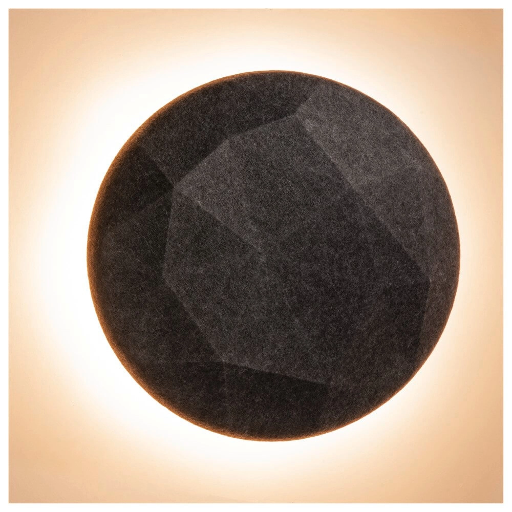 Vilt kap Mana Ø 60cm - grijs SLV 4024163248136