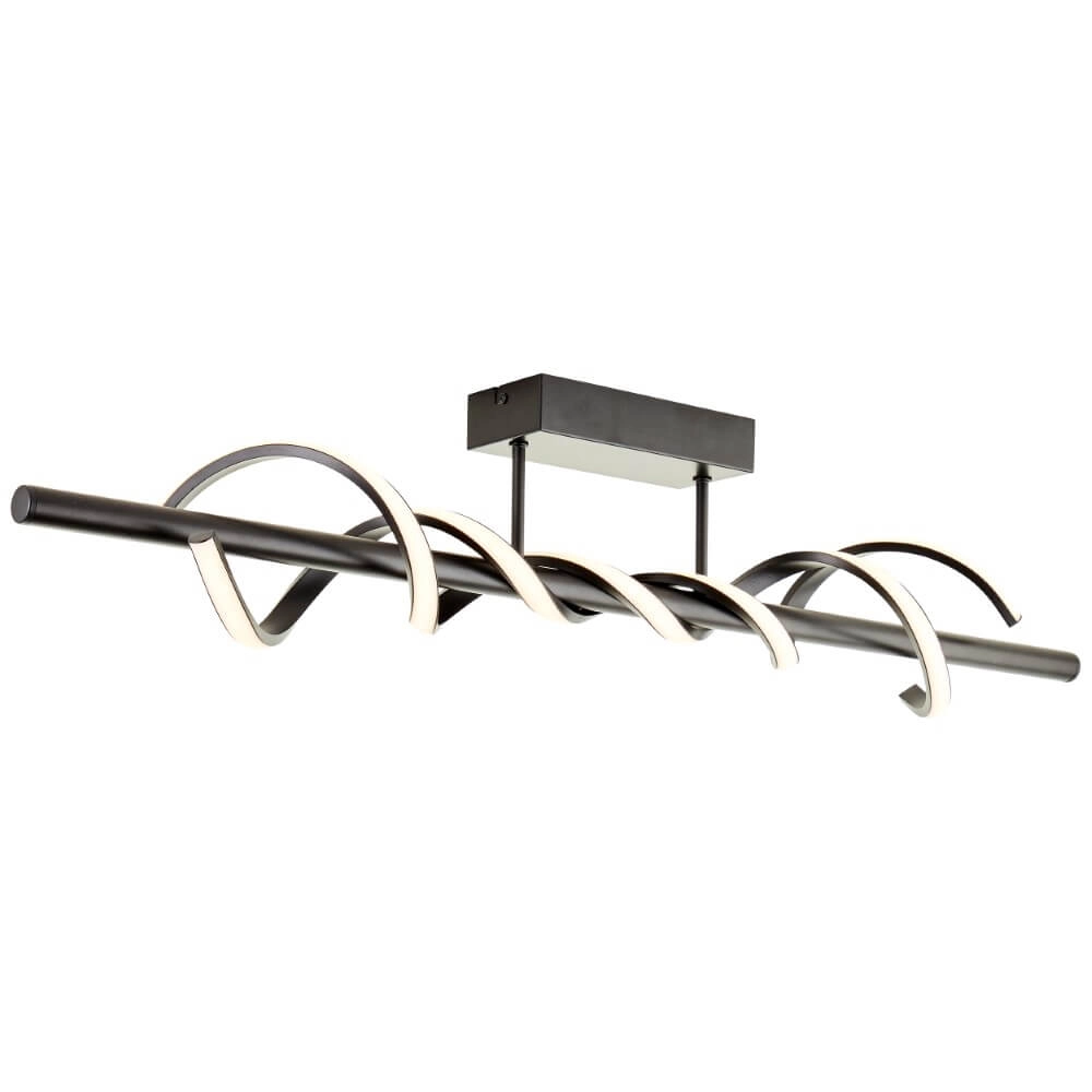 Zwarte design plafondlamp Amalie M Brilliant 4004353411724