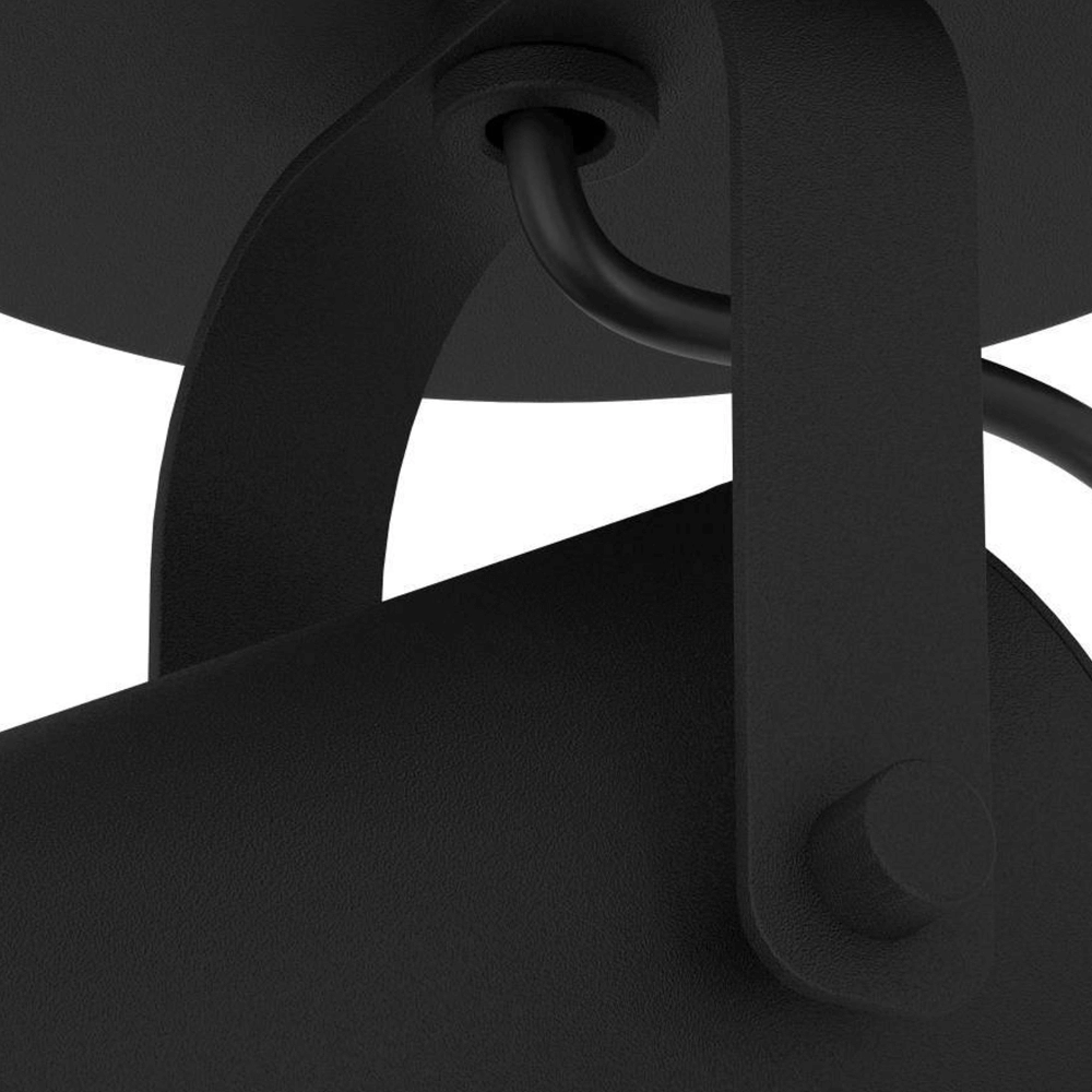 Zwarte opbouwspot Sorego Eglo 9008606239078