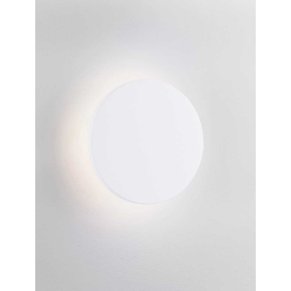 Witte wandlamp Tower design