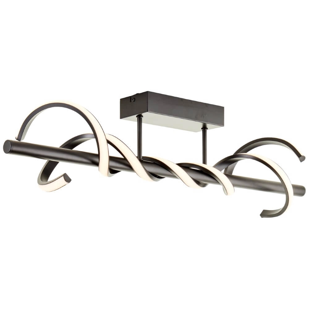 Zwarte design plafondlamp Amalie S Brilliant 4004353411717