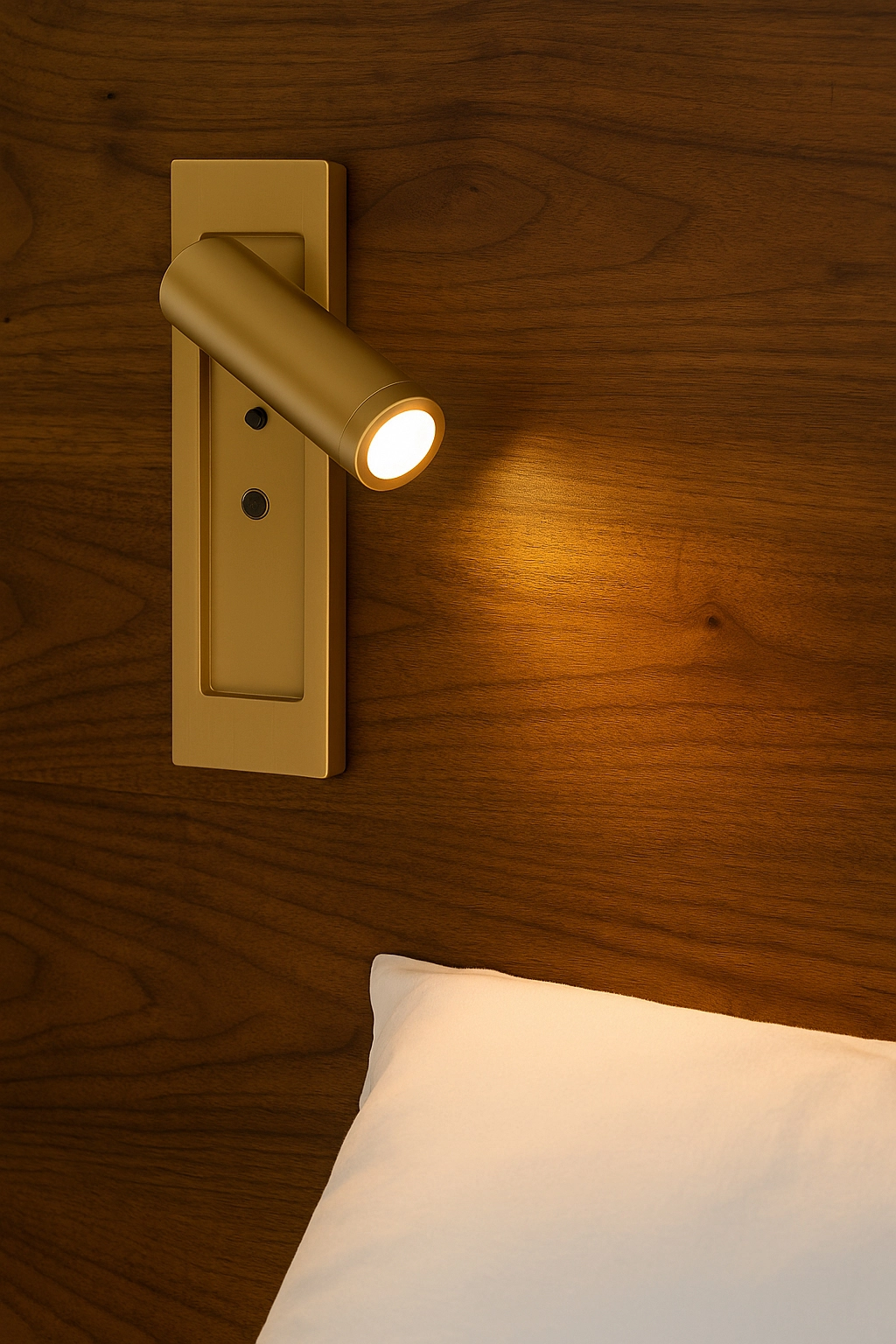 Bedlampje Marylebone inbouw goud Lyora 5053423311906