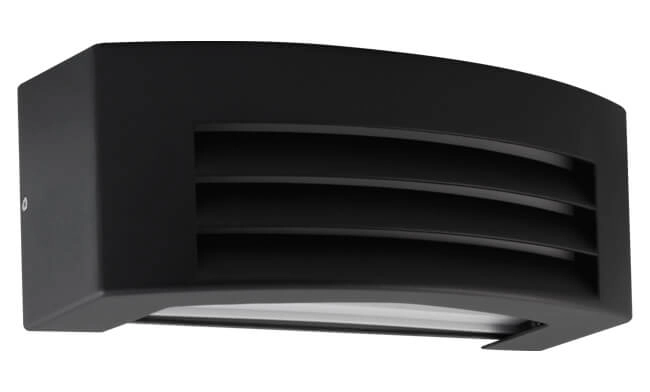 Schuur lamp Corso zwart