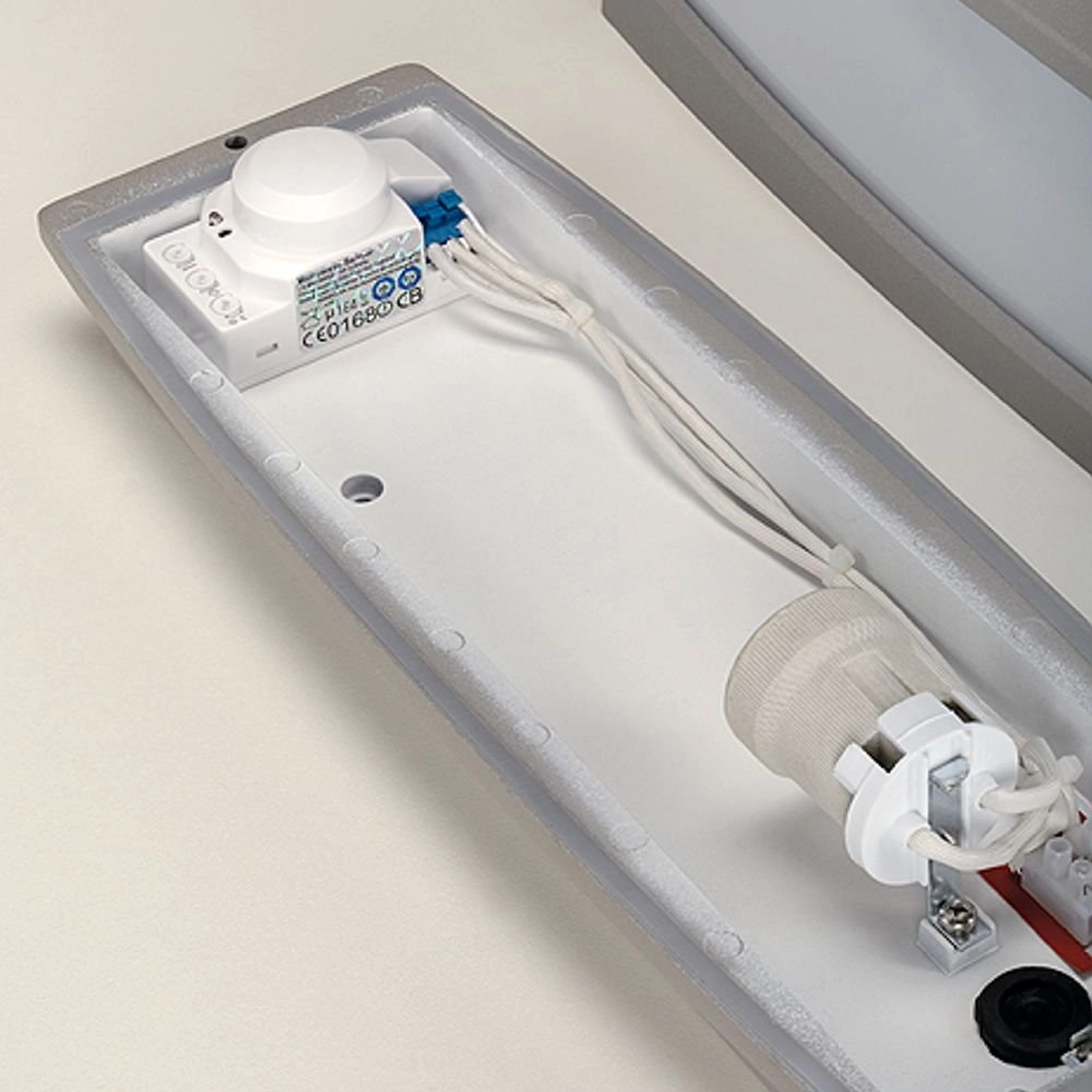 Buitenlamp Meridian Box met Bewegingsdetector SLV 4024163136143
