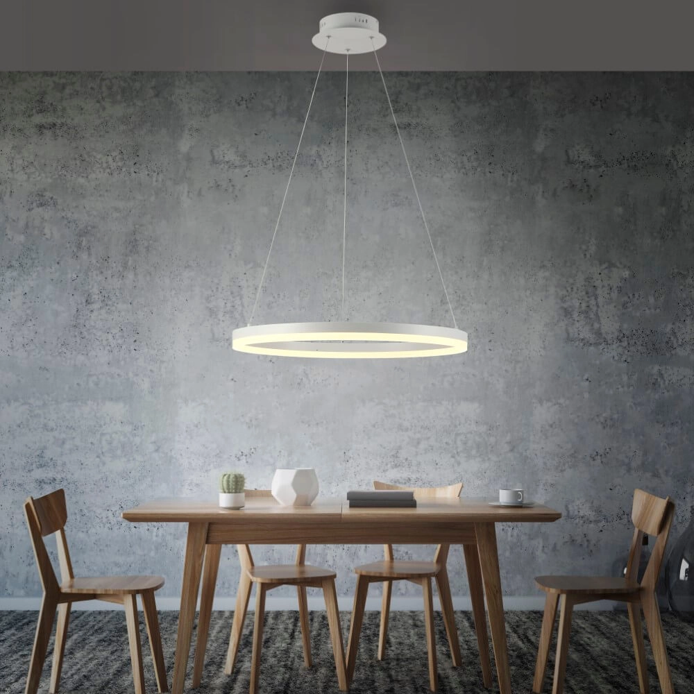 Moderne hanglamp Titus Ø 60cm wit Paul Neuhaus 4012248365366