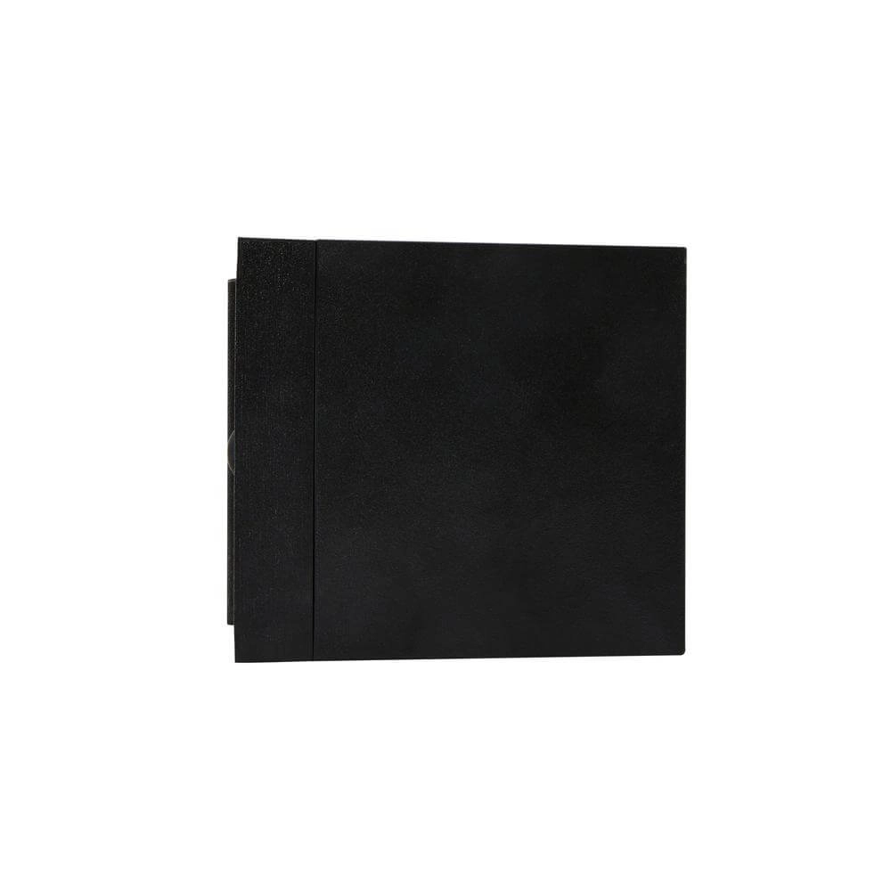 Vierkante wandlamp Rivo zwart Nordlux 5704924023521