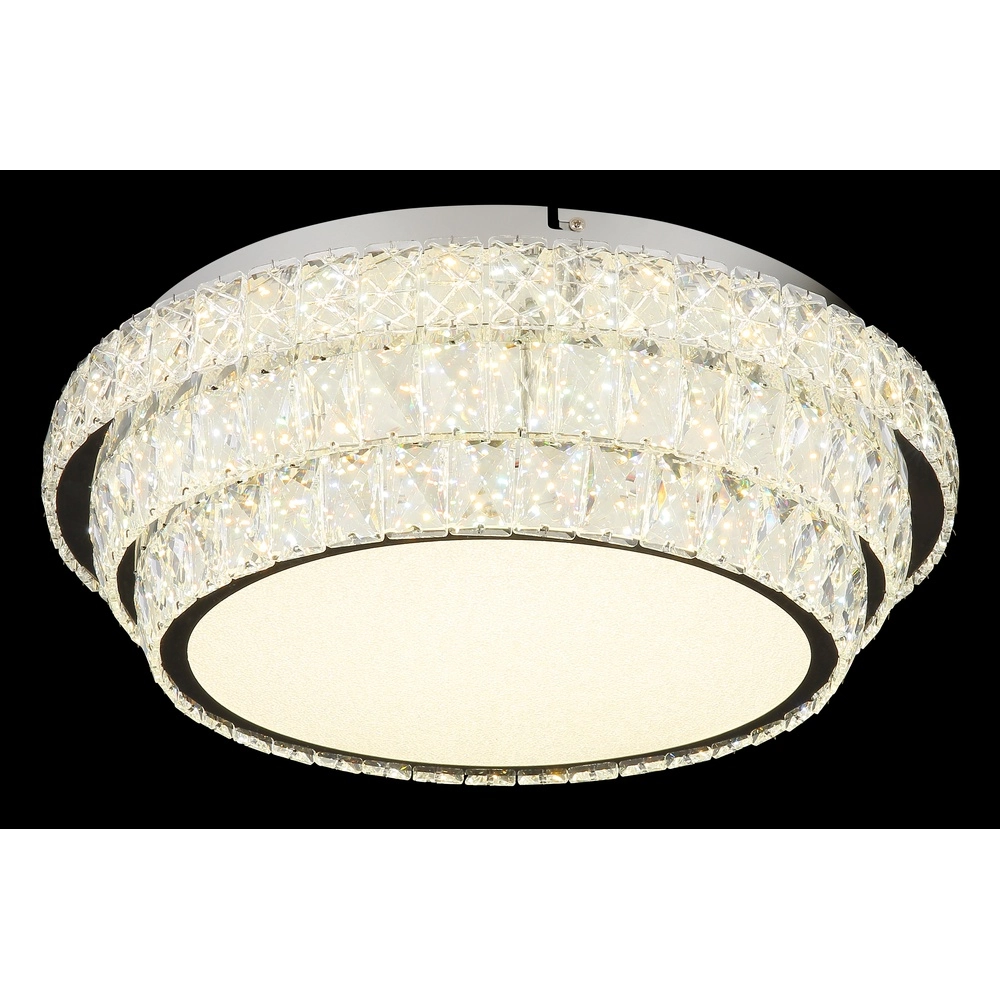 Plafondlamp Klara Ø 50cm chroom Globo 9007371459087