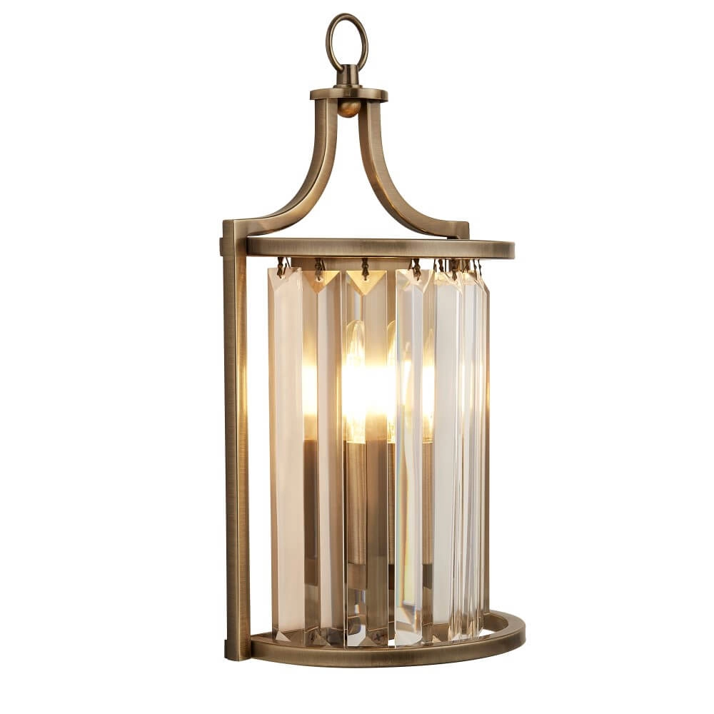 Klassieke wandlamp Victoria goud Searchlight 5053423206929