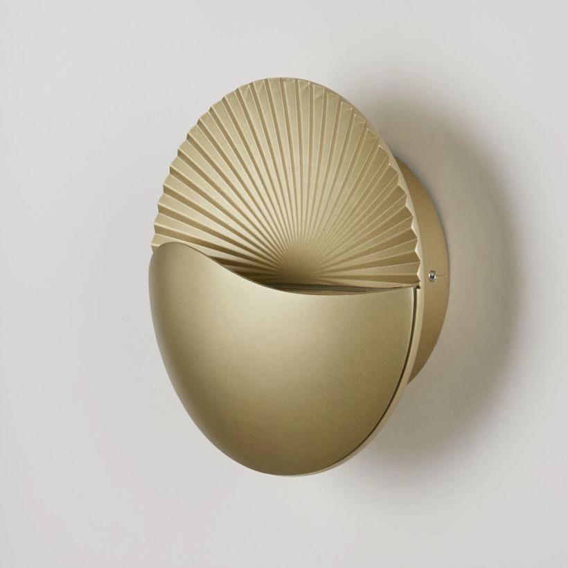 Moderne wandlamp Sunrise goud Lyora 5053423289045