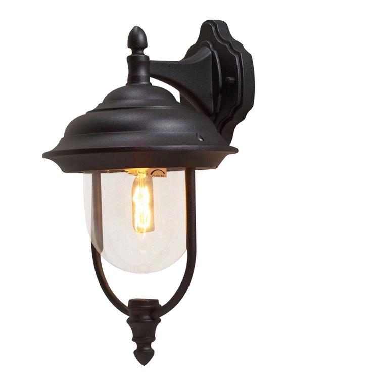 Buitenlamp Parma Down klassiek zwart Buitenlamp Parma Down klassiek zwart