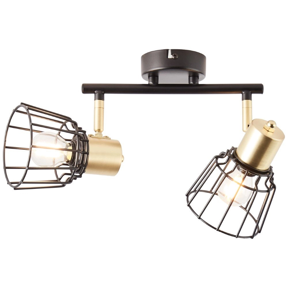 2-lichts plafondlamp Posca Brilliant 4004353378980