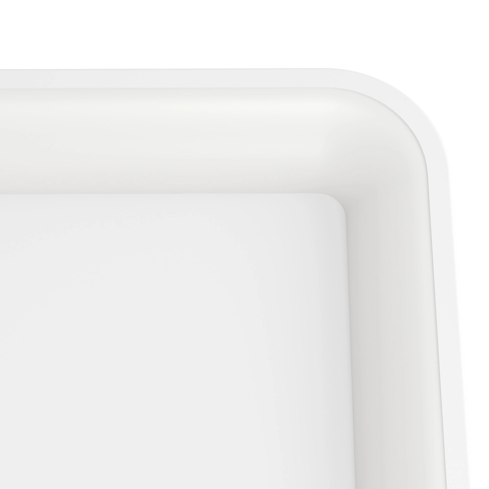 Strakke led plafonnière Loretello 35x35cm - wit Eglo 9008606316427