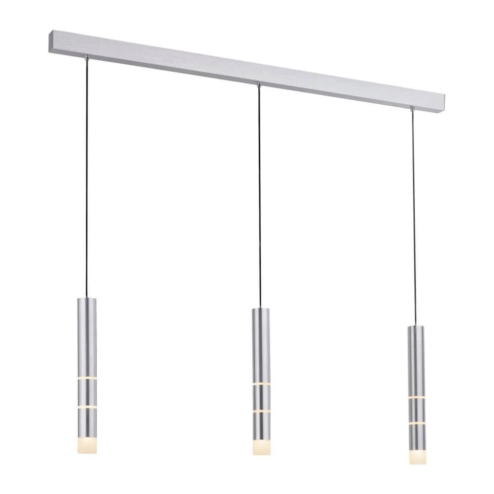 Aluminium hanglamp Pure Vega 3-lichts Aluminium hanglamp Pure Vega 3-lichts