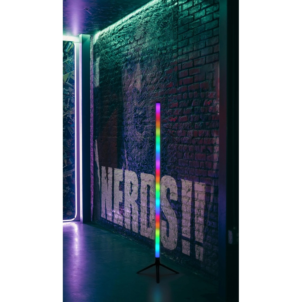 Vloerlamp Rocky zwart Globo 9007371487486
