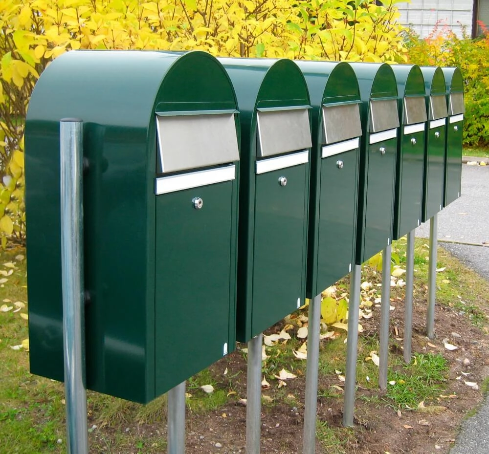 Brievenbus Grande 6005 i Donkergroen Bobi 6417237033253