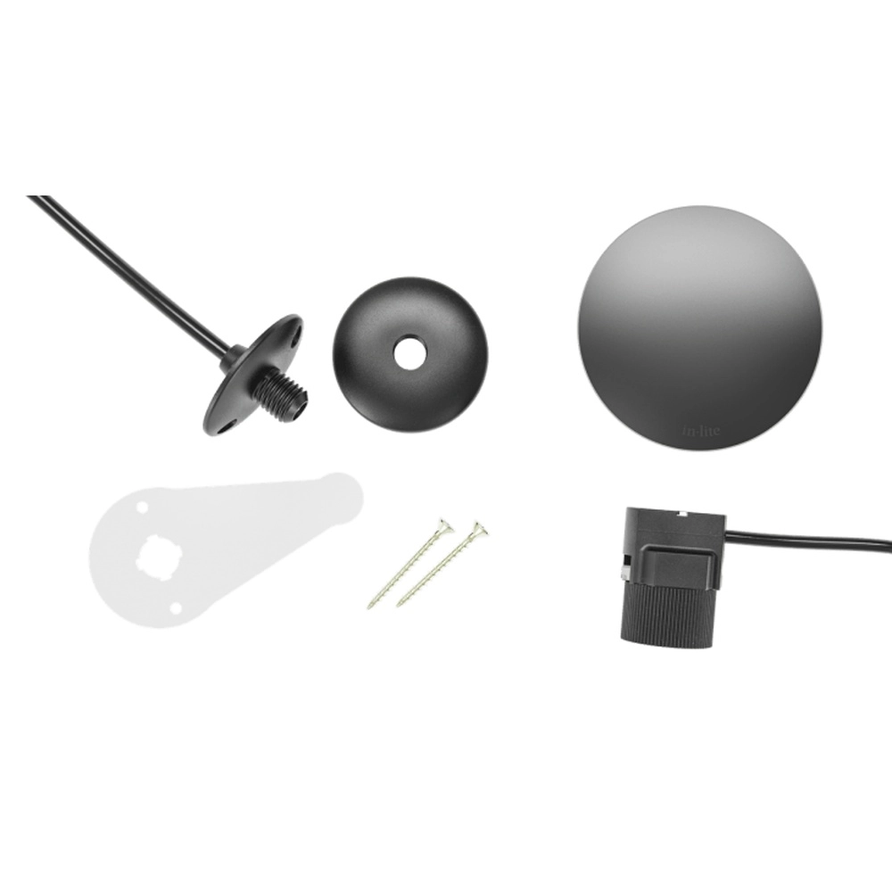 12 volt wandlamp Sway Wall pearl grey In-lite 8717051004902