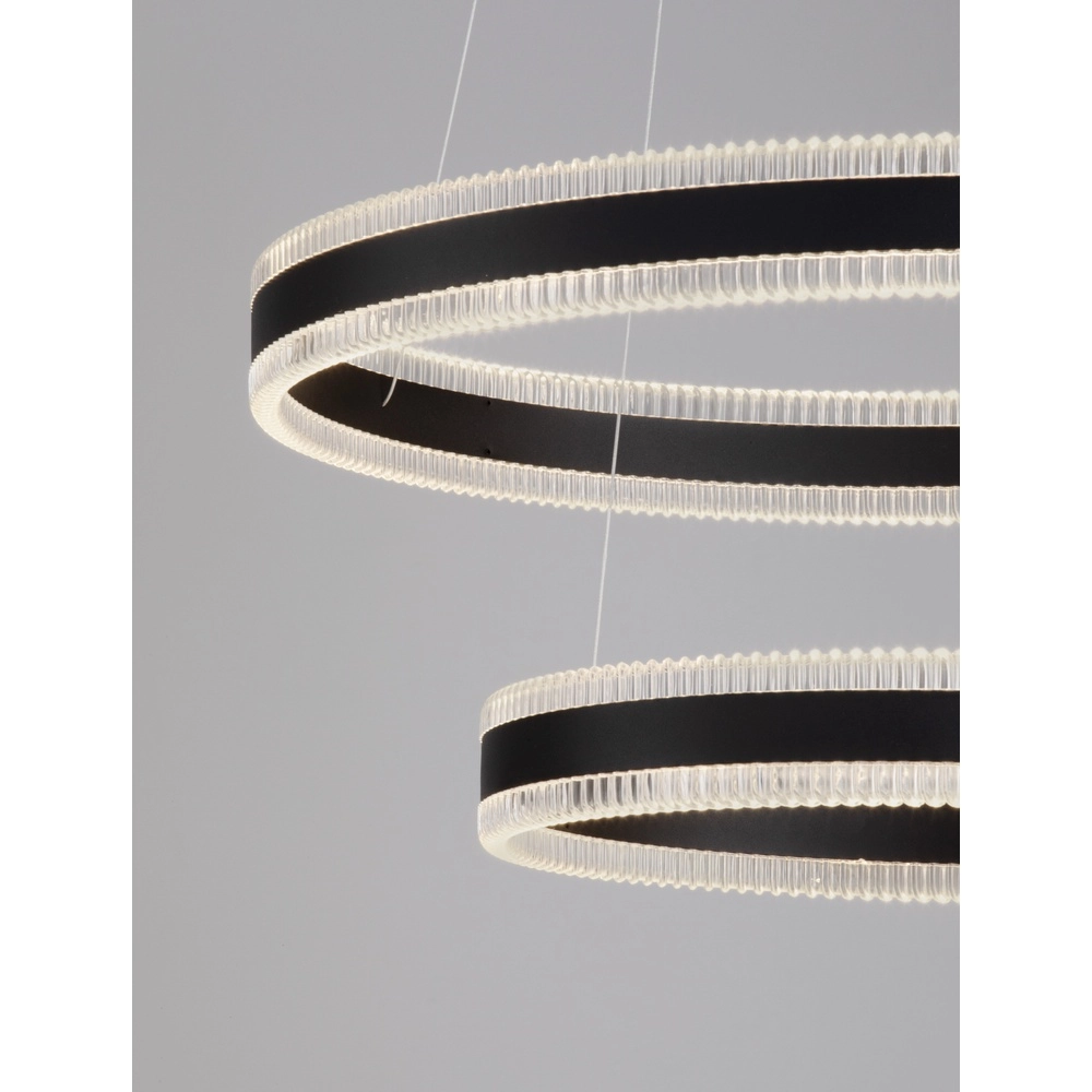 Design pendant lamp Alaro Black Double Lyora 5212017459633